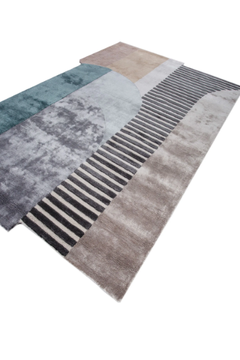 BESPOKE TNQ-1142 - Handmade fabric rug by Jaipur Rugs - view 3